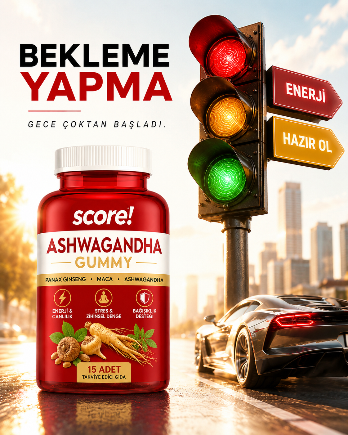 Score! Ashwagandha Gummy
