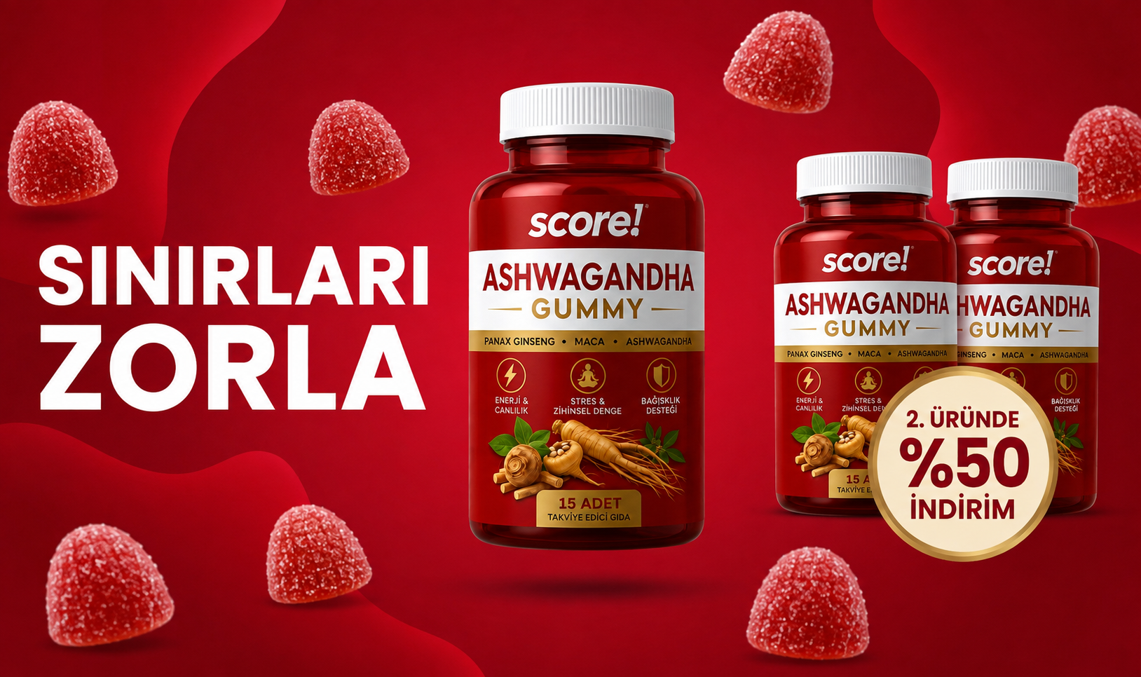 2. ürün %50 indirimli kampanya