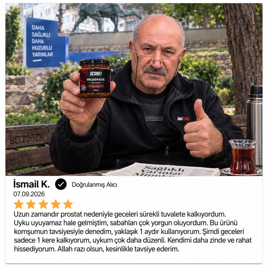 Score! Prospaste müşteri yorumu